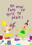 Peinture et joie en ce mois de Mai